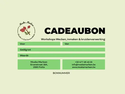CADEAUBON - 75 € (D-digitale versie)